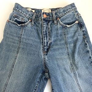 Universal Thread Straight Leg High Waisted Front Seam Jeans